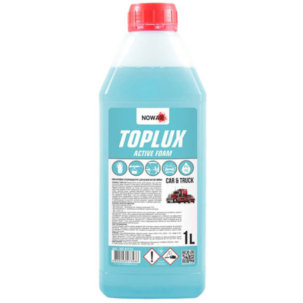 Nowax Toplux Active Foam, 1 л (NX01174) концентрат автошампуню