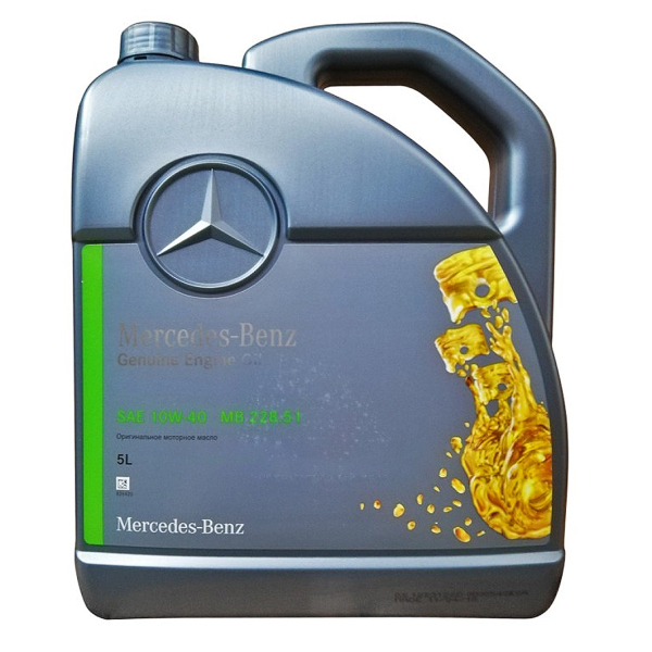 Mercedes-Benz MB 228.51 10W-40, 5 л (001989780113) моторна олива