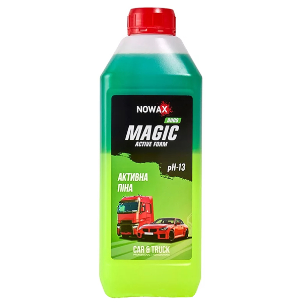 Nowax Magic Active Foam Duos, 1 л (NX01194) концентрат автошампуню