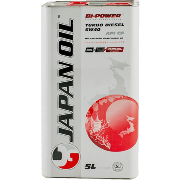 Bi-Power JO Turbo Diesel 5W-40, 5 л (0021017) моторна олива