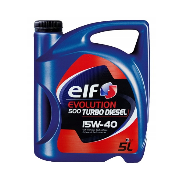 Elf Evolution 500 Turbo Diesel 15W-40, 5 л (194854) моторна олива