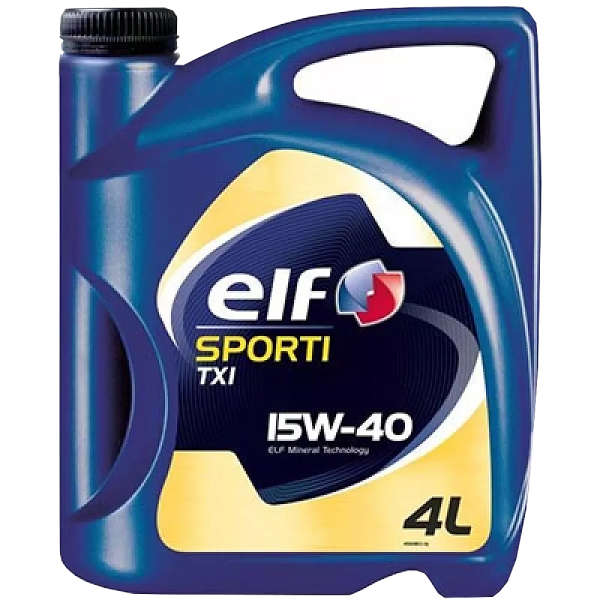 Elf Sporti TXI 15W-40 4 л, (196124) моторна олива