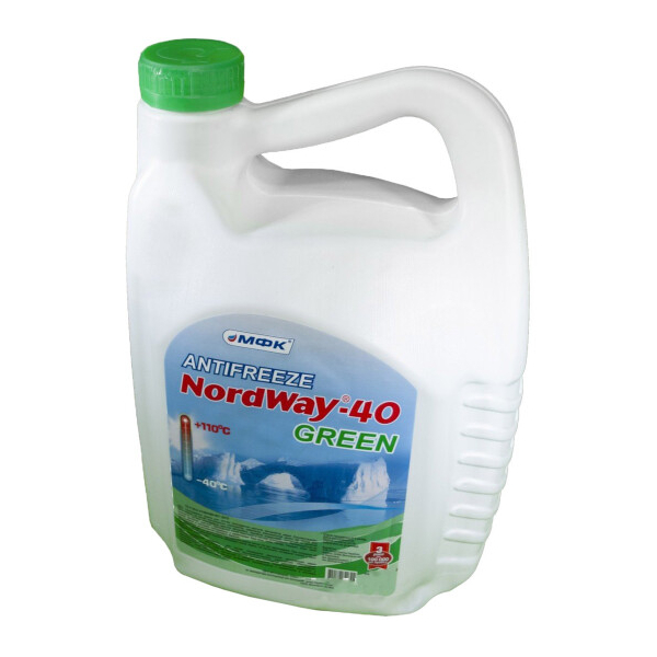 Готовий антифриз МФК NordWay G11 зелений -40 °C