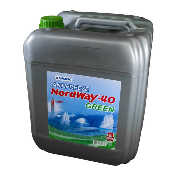 Готовий антифриз МФК NordWay G11 зелений -40 °C