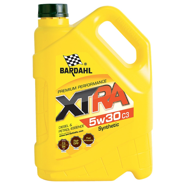 Bardahl XTRA 5W-30 C3, 5 л (34103) моторна олива