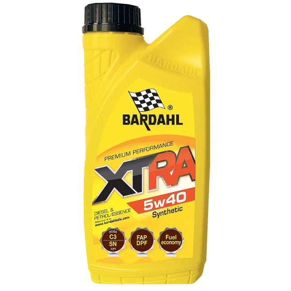 Bardahl XTRA 5W-40, 1 л (34121) моторна олива
