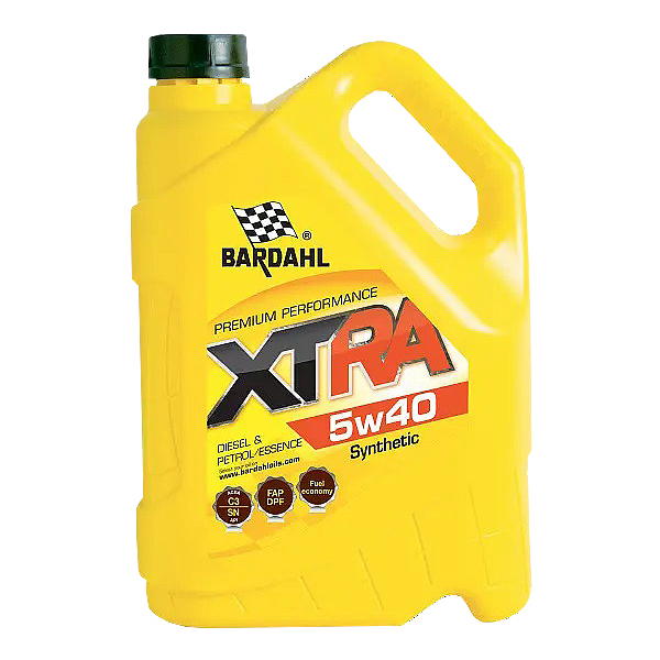 Bardahl XTRA 5W-40, 5 л (34123) моторна олива