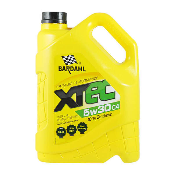 Bardahl XTEC C4 5W-30 5 л, (36153) моторна олива