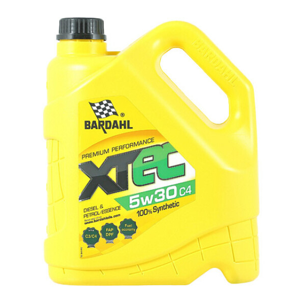 Bardahl XTEC C4 5W-30 4 л, (36152) моторна олива
