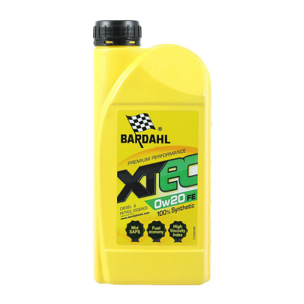 Bardahl XTEC FE 0W-20 1 л, (36801) моторна олива
