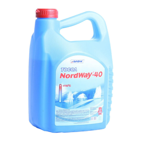 Готовий антифриз МФК NordWay синій -40 °C