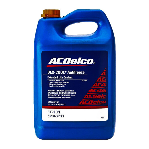 ACDELCO Dex Cool Longlife оранжевий, 3,78 л (10101) концентрат антифризу