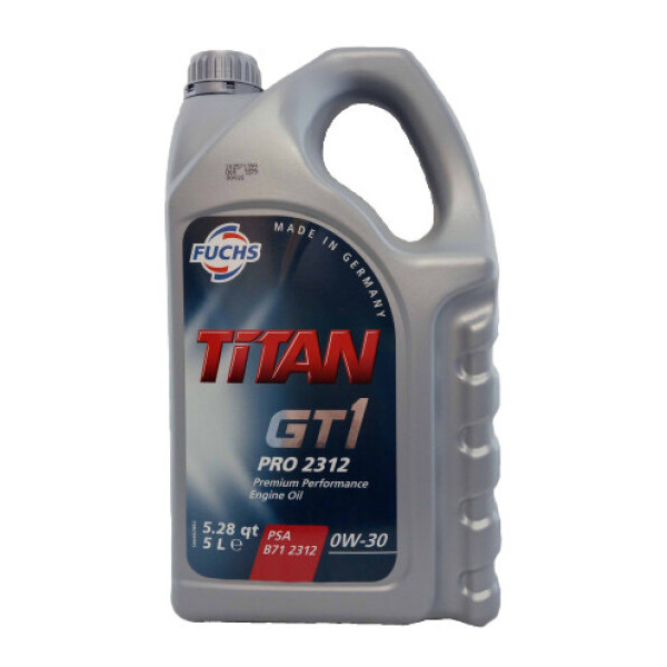 Fuchs Titan GT1 Pro 2312 0W-30 5 л, (601423765) моторна олива