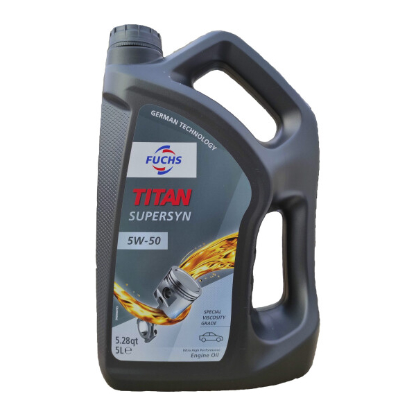 Fuchs Titan Supersyn 5W-50 5 л, (600640866) моторна олива