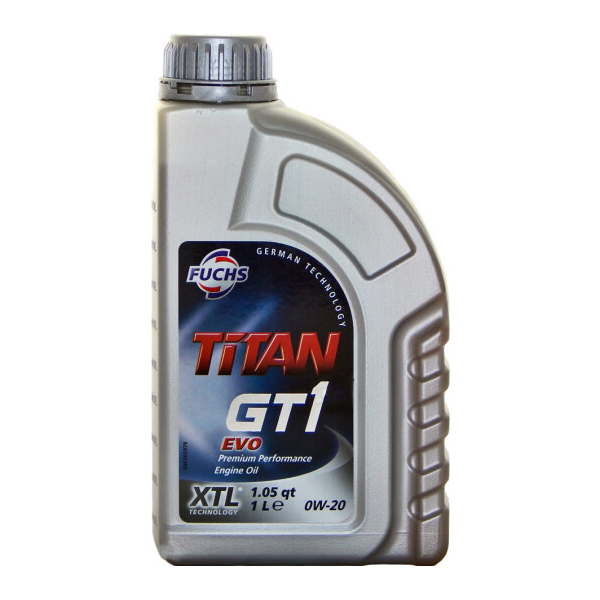 Fuchs Titan Gt1 Evo 0W-20 1 л, (600930622) моторна олива