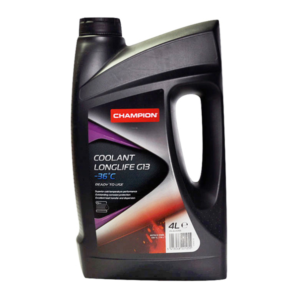 Готовый антифриз Champion Coolant Longlife G13 фиолетовый -36 °C