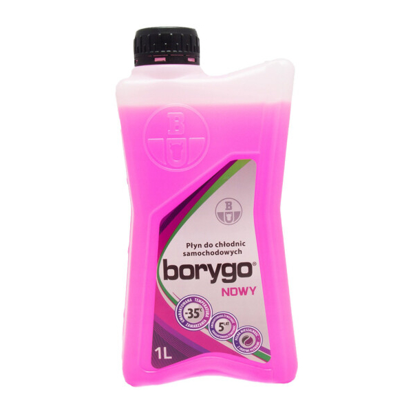 Готовый антифриз Boryszew Borygo Nowy G11 розовый -35 °C