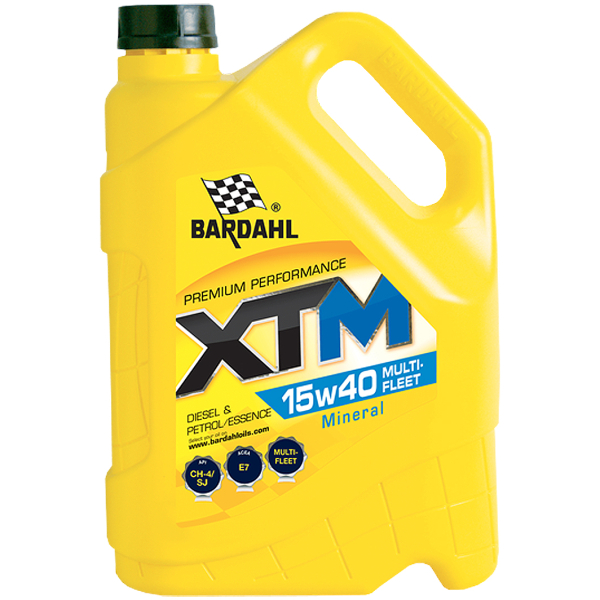 Bardahl XTM Multi Fleet 15W-40, 5 л (36883) моторное масло