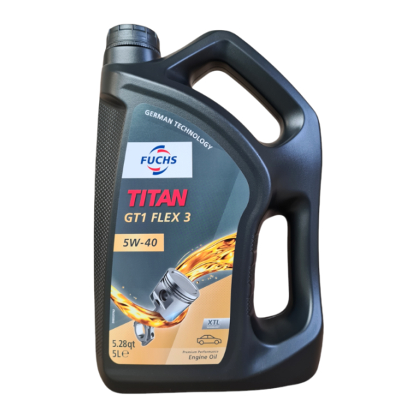 Fuchs Titan GT1 Flex 3 5W-40 5 л, (601873300) моторное масло