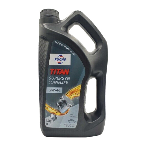 Fuchs Titan Supersyn Long Life 5W-40 4 л, (600721954) моторна олива
