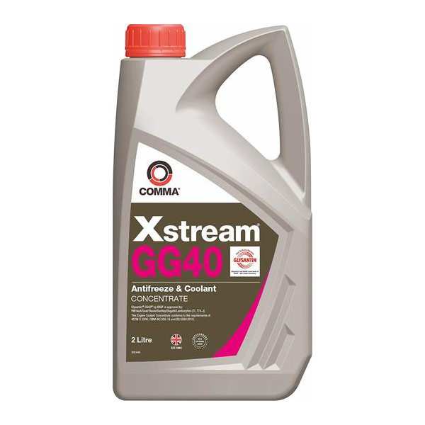 Comma Xstream GG40 G13 фиолетовый, 2 л (XSGG402L) концентрат антифриза