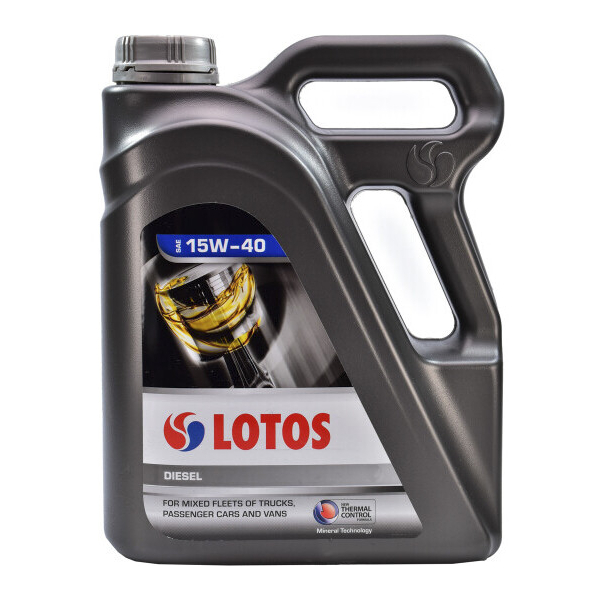 LOTOS Diesel 15W-40 5 л, моторна олива