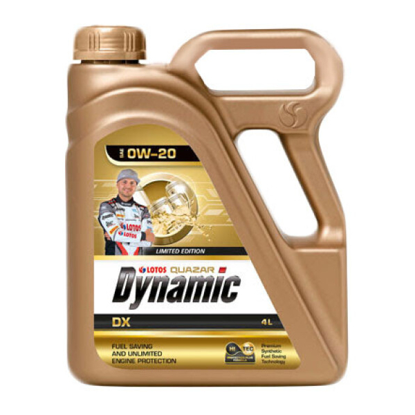 LOTOS Quazar Dynamic DX 0W-20 4 л, моторна олива