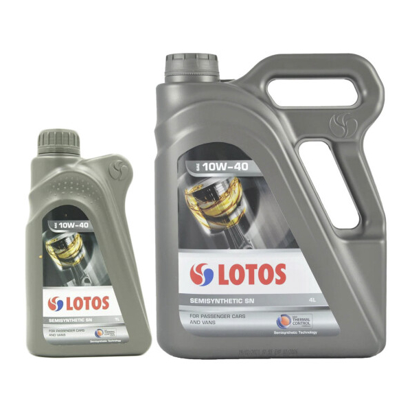 LOTOS Semisynthetic SN 10W-40 1 л, моторна олива