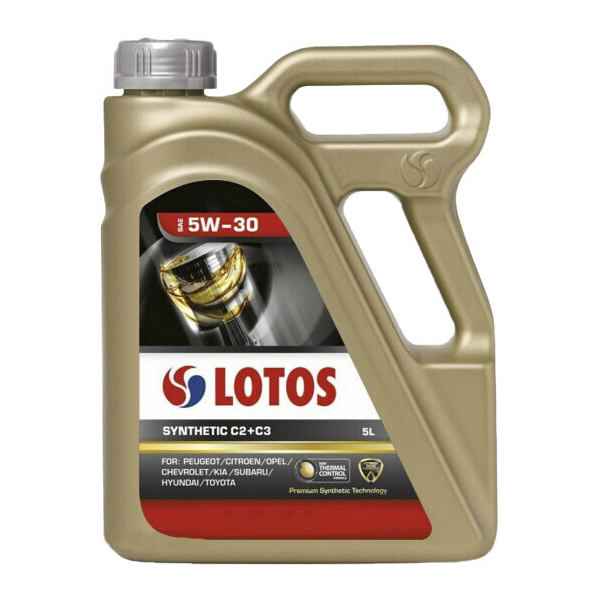 LOTOS Synthetic C2+C3 5W-30 5 л, моторна олива