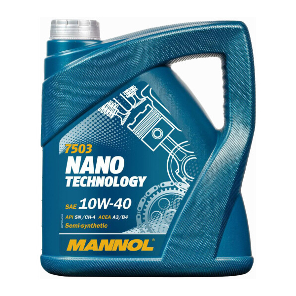 Mannol Nano Technology 10W-40 4 л, (MN7503-4) моторна олива