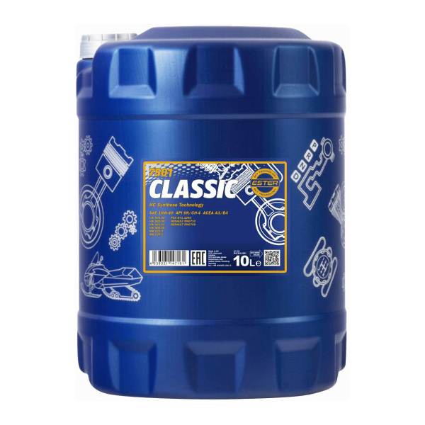 Mannol Classic 10W-40 10 л, (MN7501-10) моторна олива