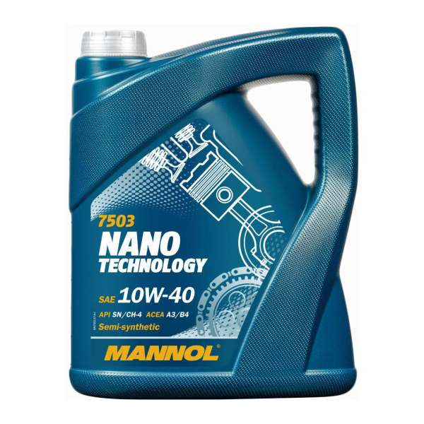Mannol Nano Technology 10W-40 5 л, (MN7503-5) моторна олива