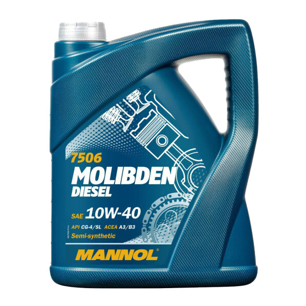 Mannol Molibden Diesel 10W-40 5 л, (MN7506-5) моторна олива