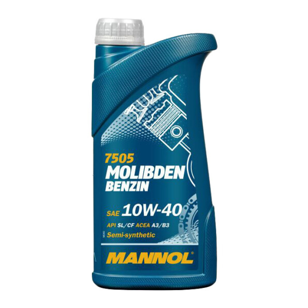 Mannol Molibden Benzin 10W-40 1 л (MN7505-1) моторна олива