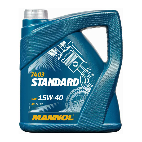Mannol Standard 15W-40 4 л, (MN7403-4) моторна олива