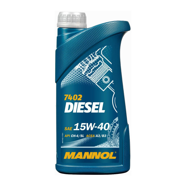 Mannol Diesel 15W-40 1 л, (MN7402-1) моторна олива