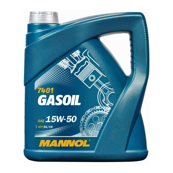 Mannol Gasoil 15W-50 4 л, (MN7401-4) моторное масло