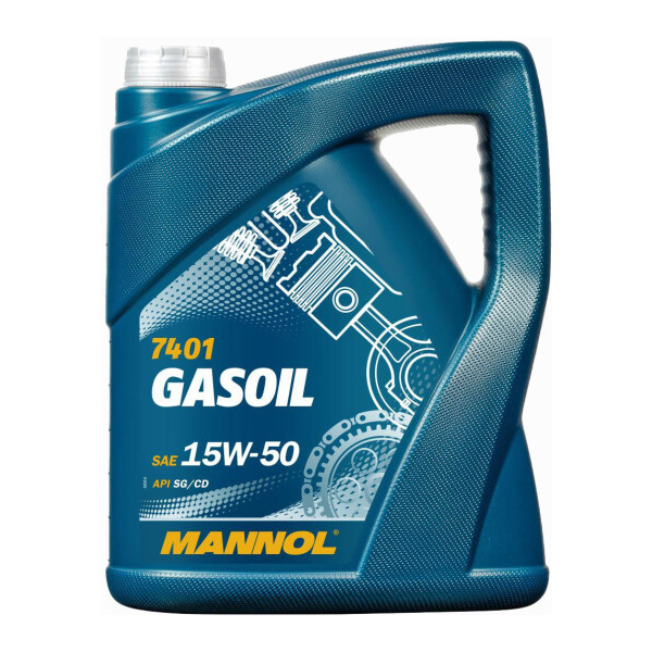 Mannol Gasoil 15W-50 5 л, (MN7401-5) моторна олива