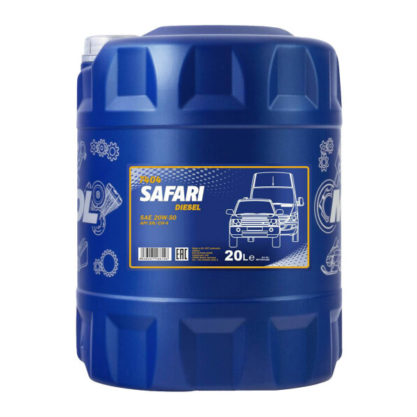 Mannol Safari 20W-50 20 л, (MN7404-20) моторное масло