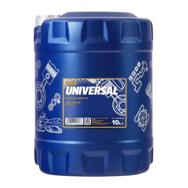 Mannol Universal 15W-40 10 л, (MN7405-10) моторна олива