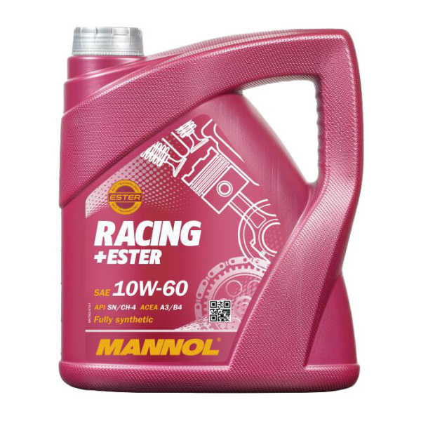 Mannol Racing + Ester 10W-60 4 л, (MN7902-4) моторна олива