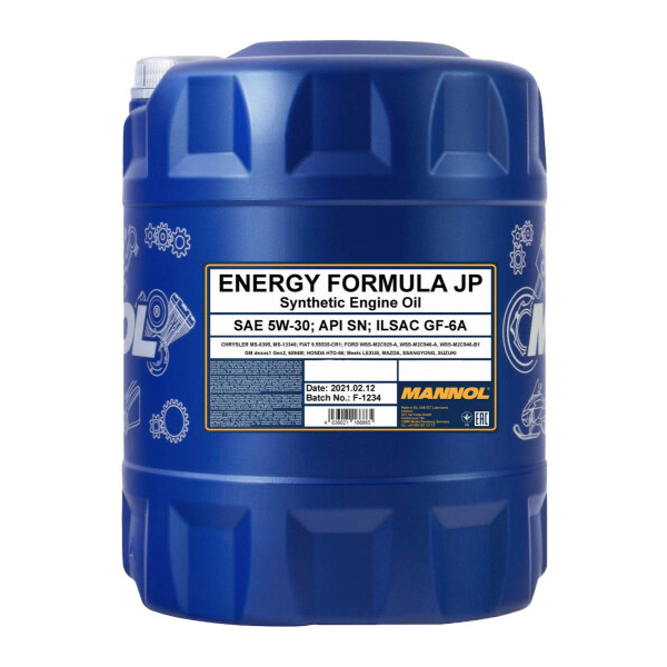 Mannol Energy Formula JP 5W-30 10 л, (MN7914-10) моторна олива