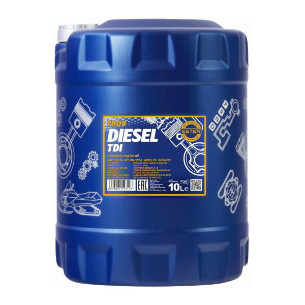 Mannol Diesel TDI 5W-30 10 л, (MN7909-10) моторна олива