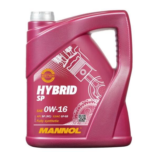 Mannol Hybrid SP 0W-16 5 л, (MN7920-5) моторна олива