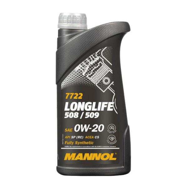 Mannol OEM Longlife 508/509 0W-20 1 л, (MN7722-1) моторна олива
