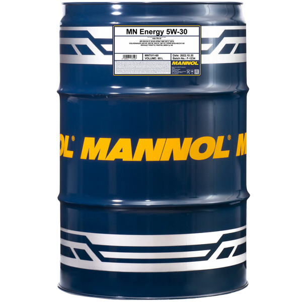 Mannol Energy 5W-30 60 л, (MN7511-60) моторна олива