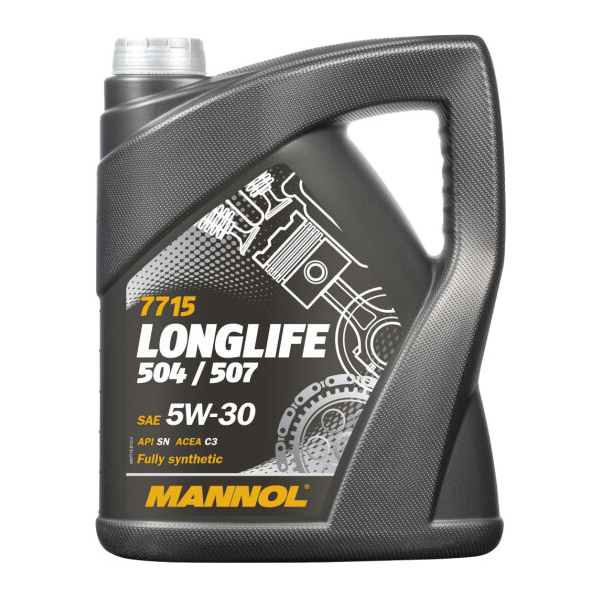Mannol Longlife 504/507 5W-30 5 л, (MN7715-5) моторна олива