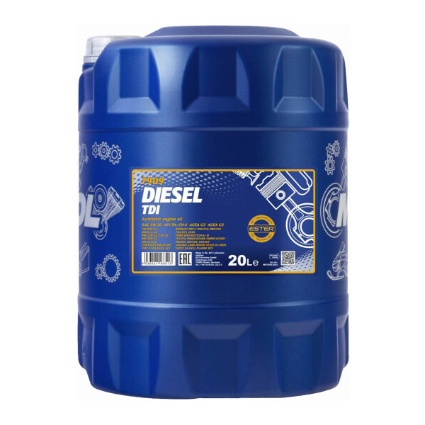 Mannol Diesel TDI 5W-30 20 л, (MN7909-20) моторна олива