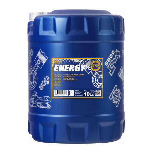 Mannol Energy 5W-30 10 л, (MN7511-10) моторна олива