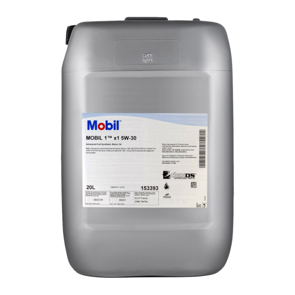 Mobil 1 X1 5W-30 20 л, (153393) моторна олива
